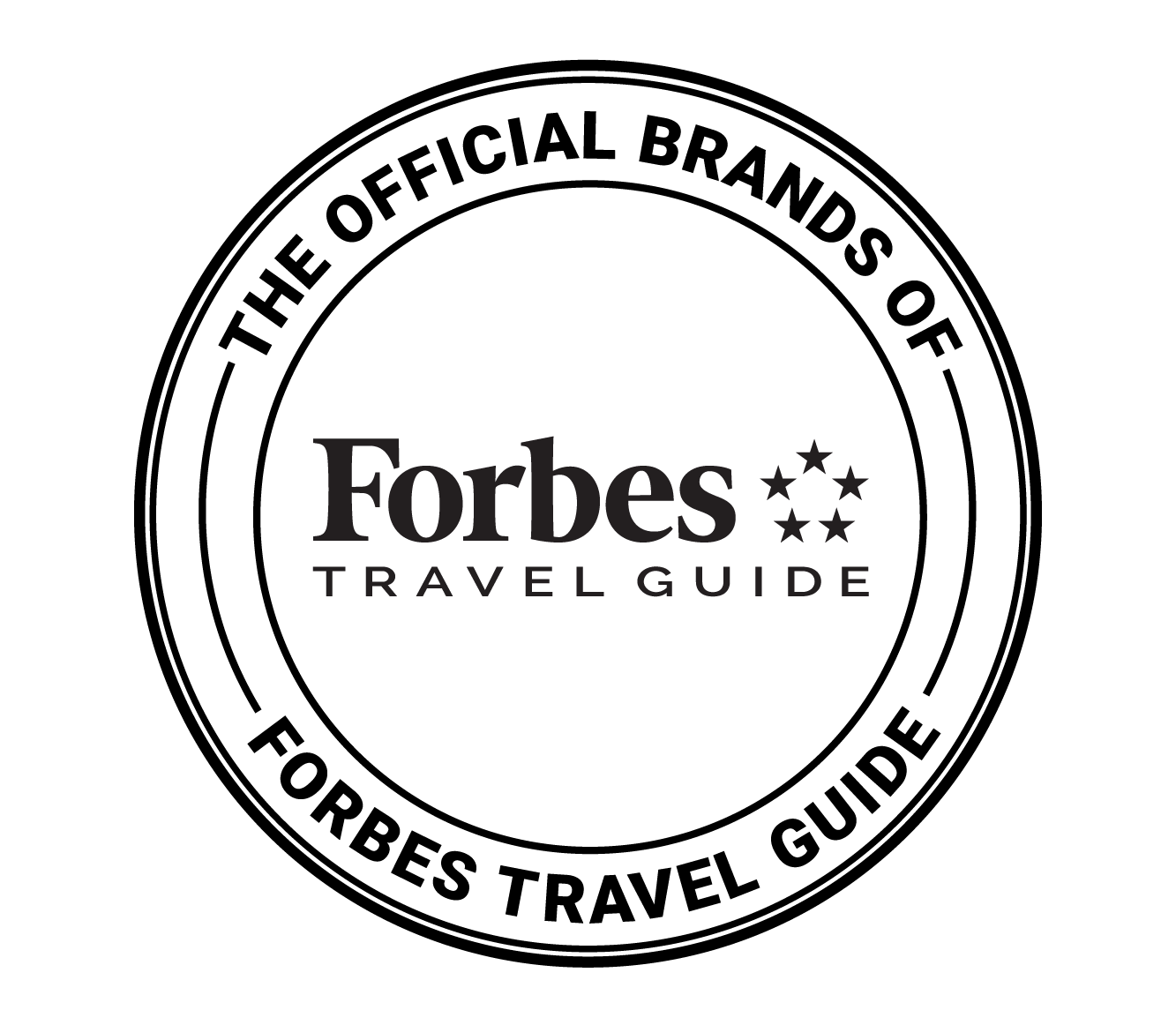 Forbes Travel Guide Official Brand Badge
